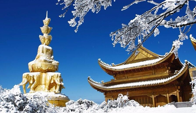 冬韵峨眉山，去享受如诗如画般的人间仙境