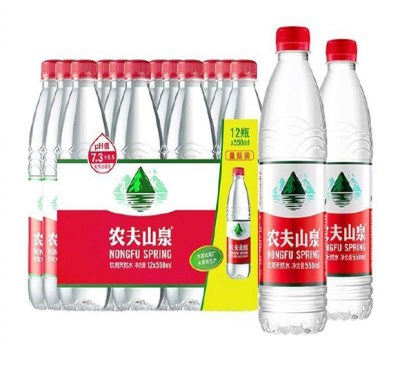 12瓶一件农夫山泉矿泉水